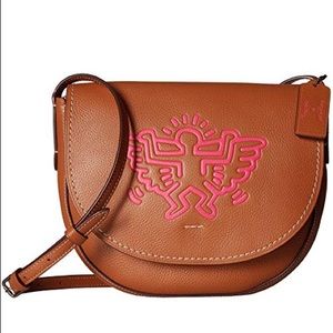 Coach x Keith Haring Leather Crossbody